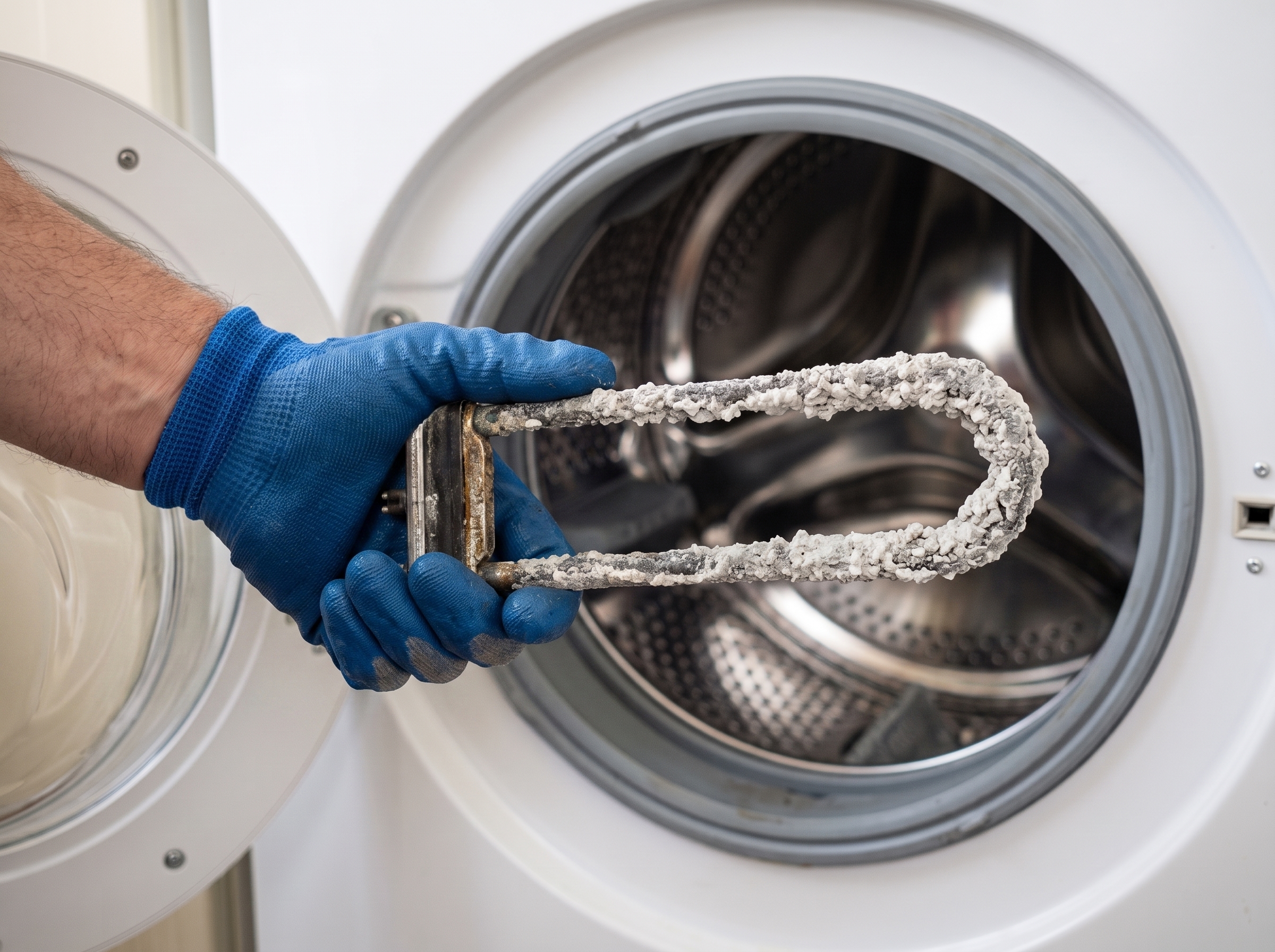 Impianto addolcitore d'acqua domestico installato